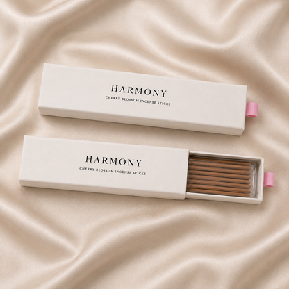 Cherry Blossom Incense Sticks (20-Pack)