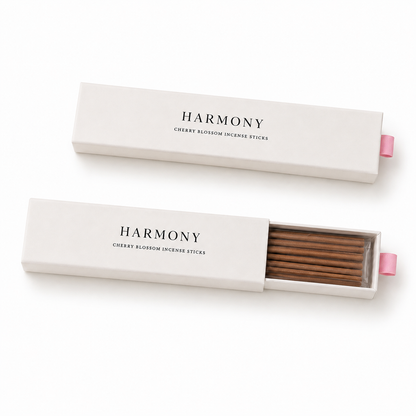 Cherry Blossom Incense Sticks (20-Pack)
